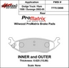 Pad Set, Promatrix, D898